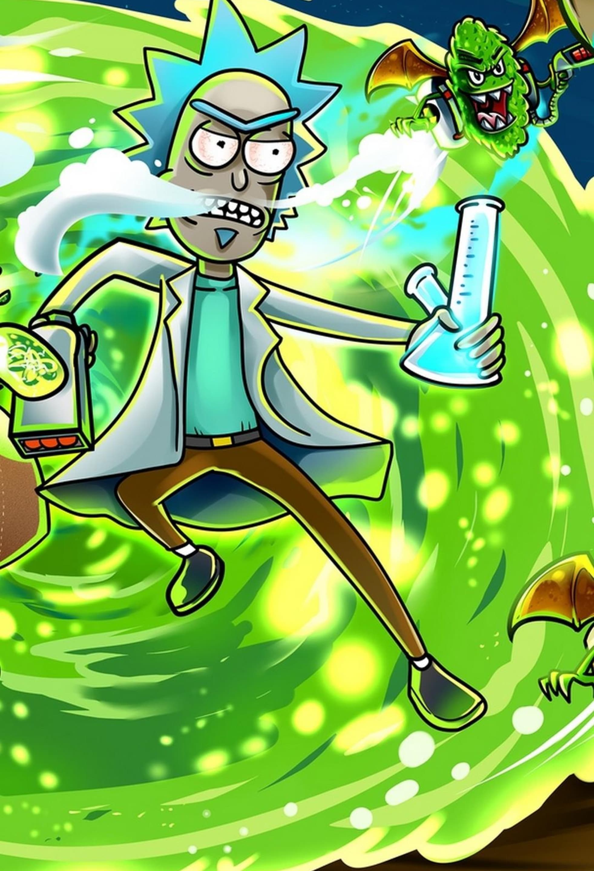 Rick And Morty Portal Wallpapers Top Free Rick And Morty Portal