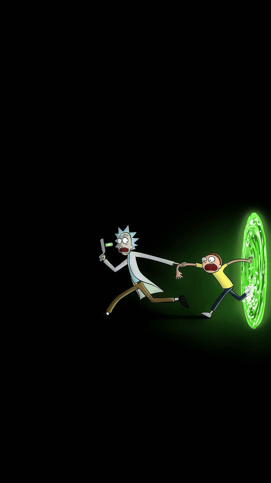 Steam Workshop::rick and morty portal wallpaper