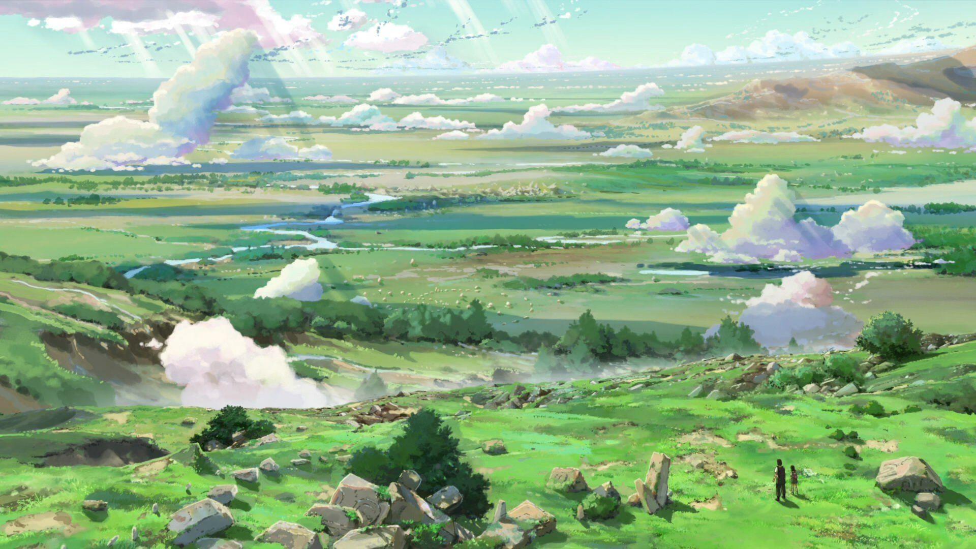1920x1080 Children Who Chase Lost Voices, Makoto Shinkai HD Wallpaper / Desktop and Mobile Image & Photo