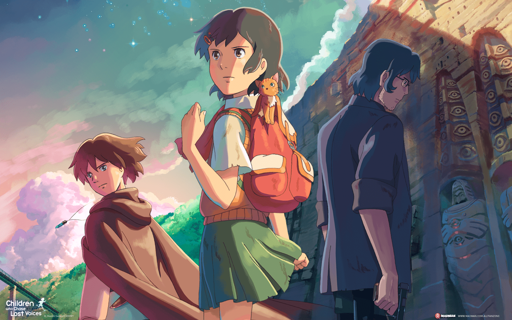 1680x1050 Review on Hoshi o Ou Kodomo (Children who Chase Lost Voices from Deep Below)