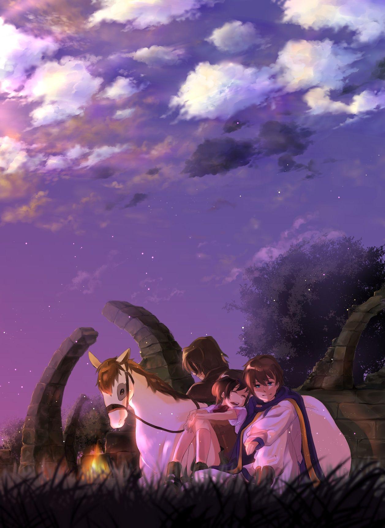 1257x1725 Shin (Hoshi wo Ou Kodomo) Anime Image Board