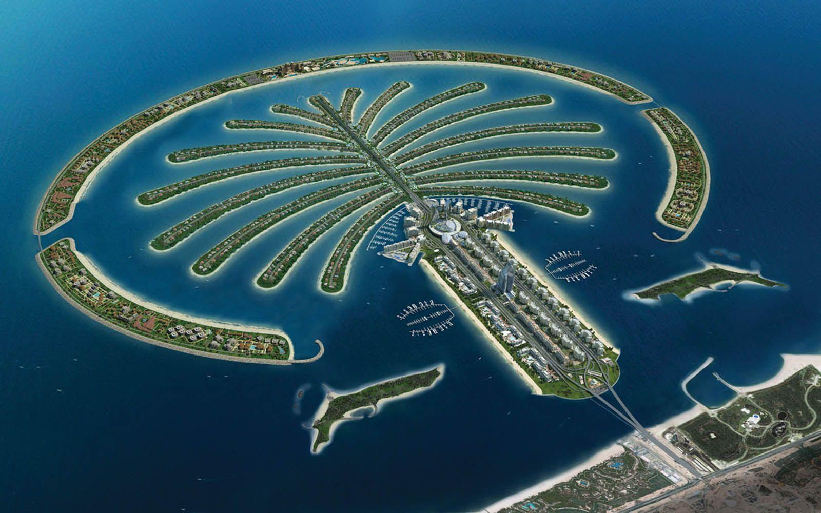 1600x1000 Palm Jumeirah Dubai Wallpaper