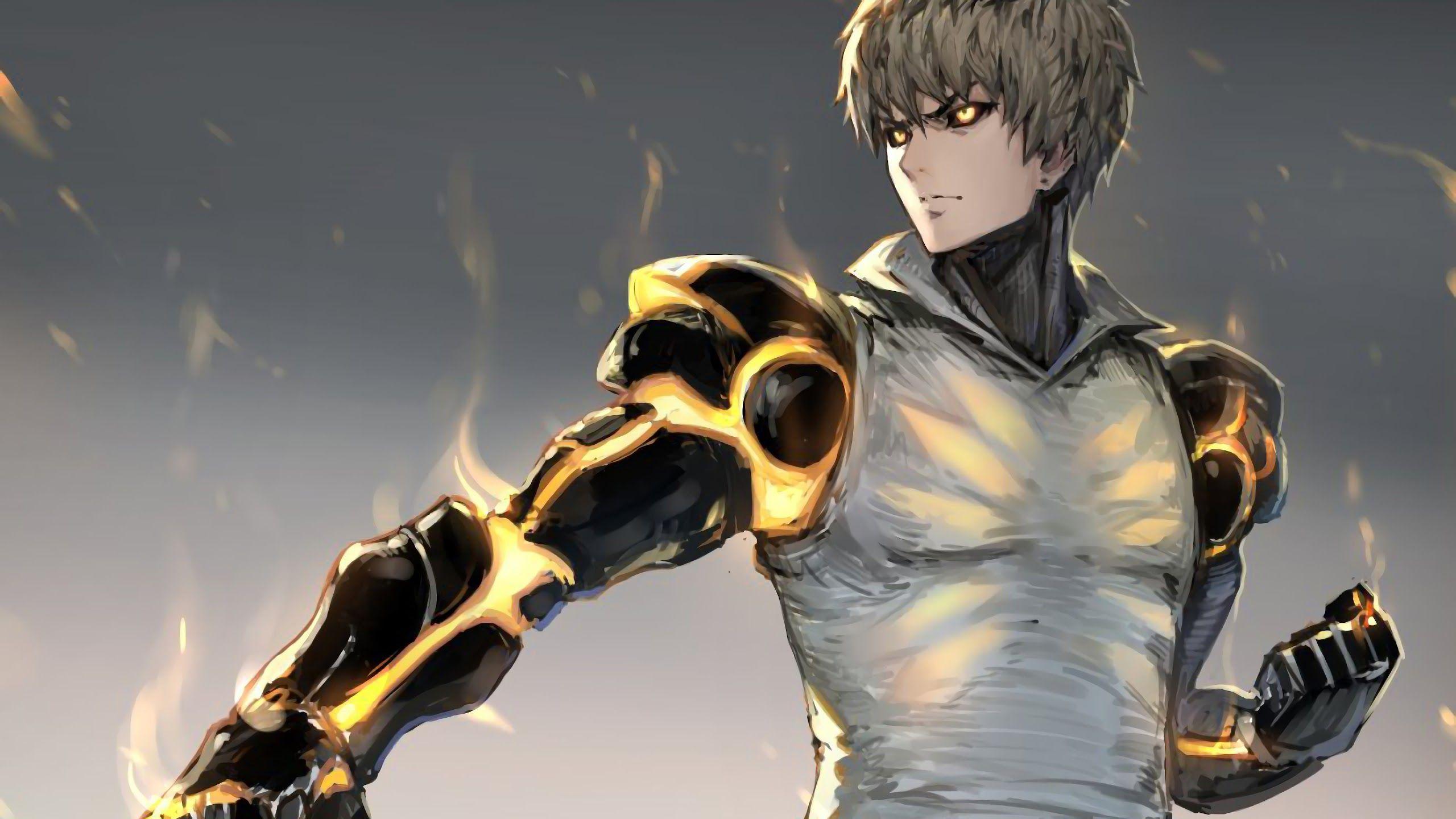 One Punch Man Genos Wallpapers Top Free One Punch Man Genos Backgrounds Wallpaperaccess 