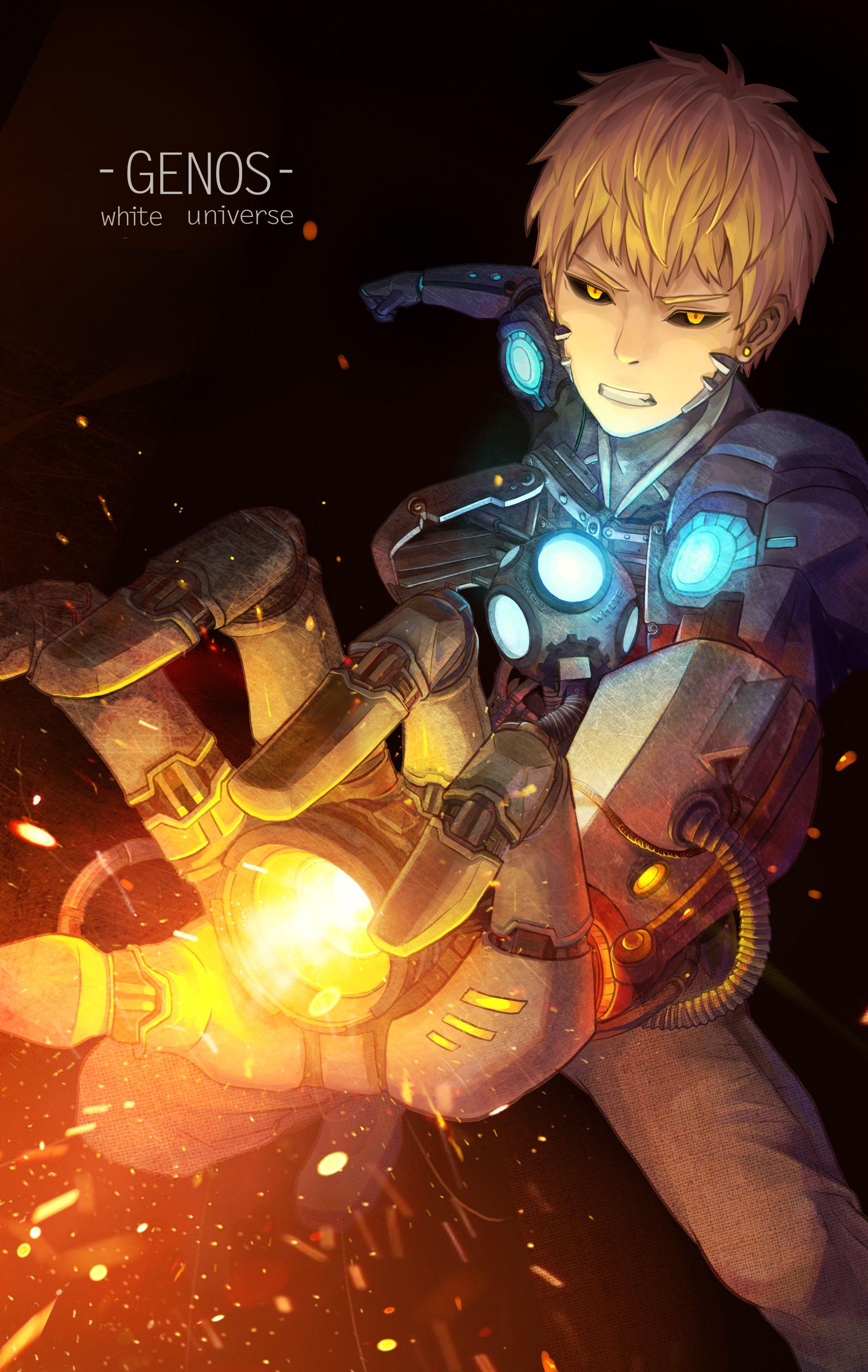 2064x3263 Genos (One Punch Man) Mobile Wallpaper Anime Image Board