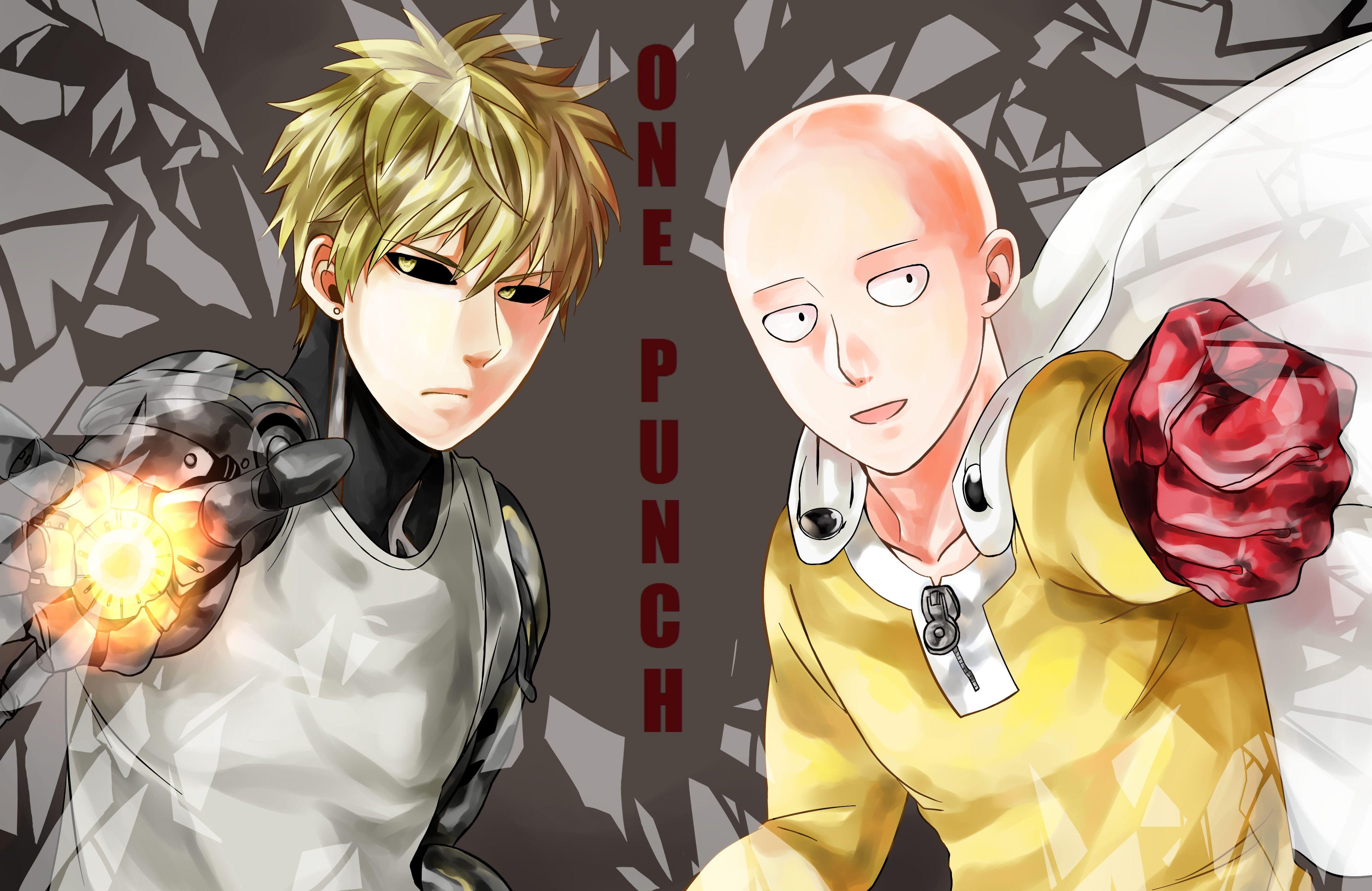3816x2480 Genos One Punch Man One Punch Man Saitama One Punch Man Wallpaper:3816x2480