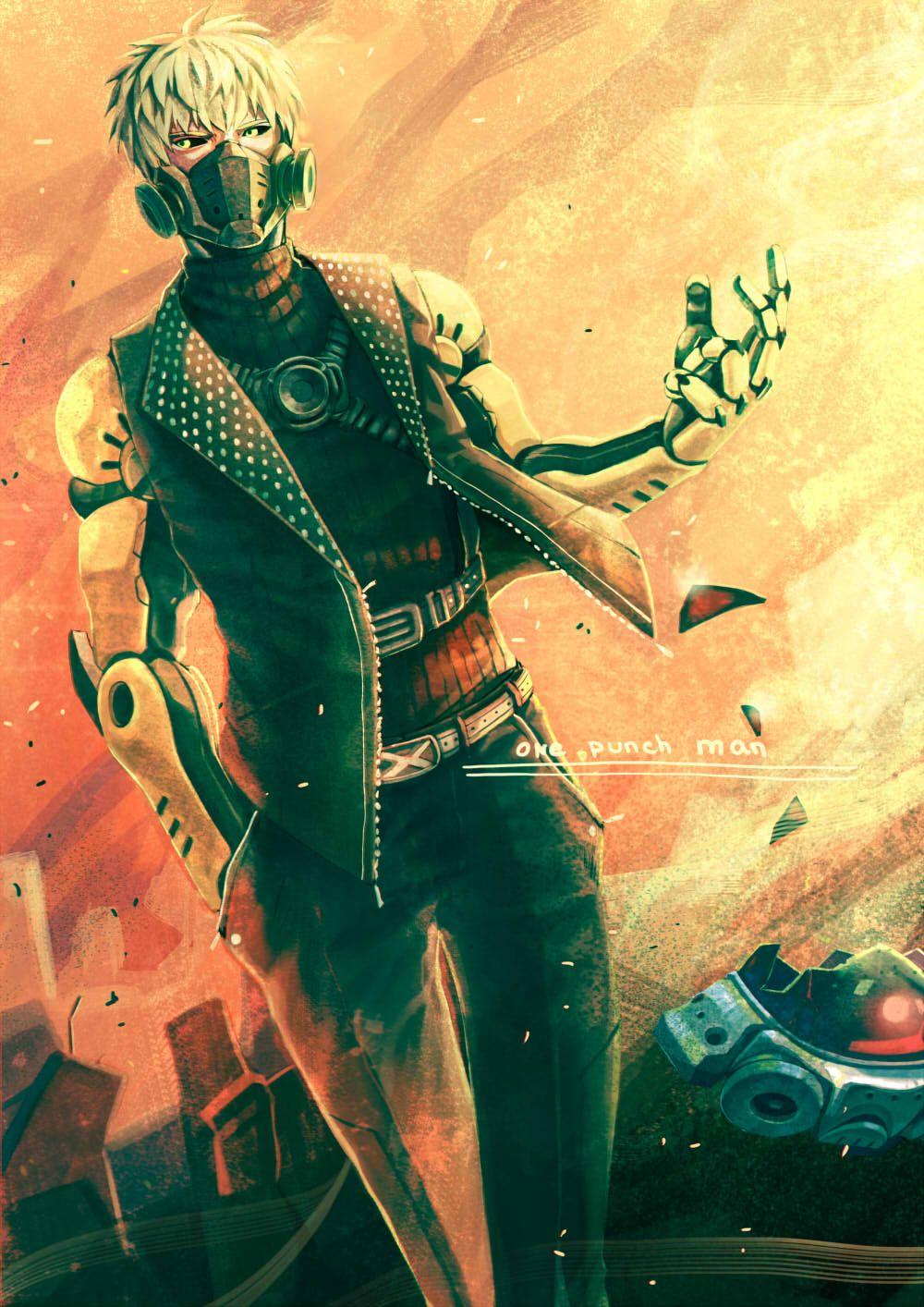 1000x1414 Genos (One Punch Man), Mobile Wallpaper Anime Image Board