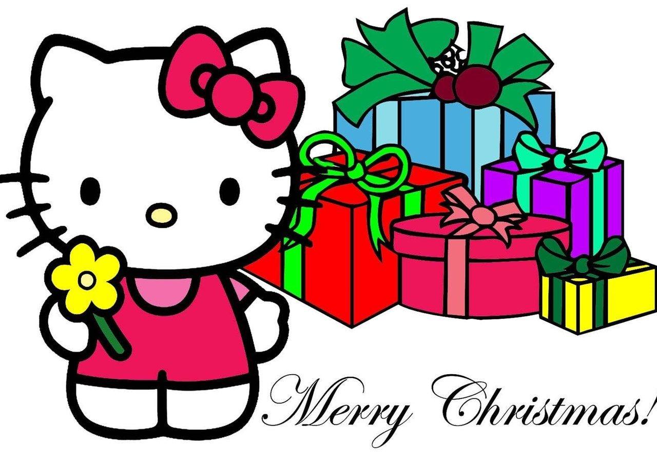 1280x900 Hello Kitty Christmas Wallpaper In HD 2015 Desktop Background