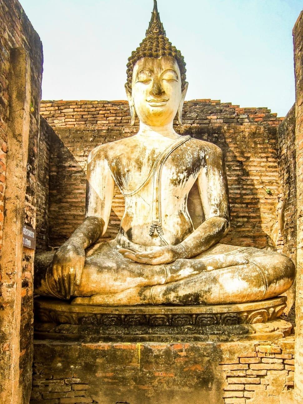 970x1293 Asia, Buddha, Thailand, Buddhism, Temple, religion, statue free image