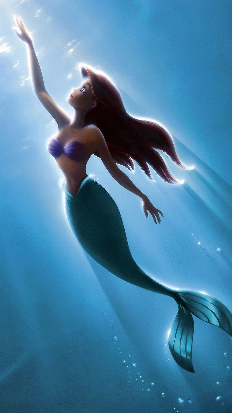 750x1334 The Little Mermaid 4k iPhone iPhone 6S, iPhone 7 HD 4k Wallpaper, Image, Background, Photo and Picture