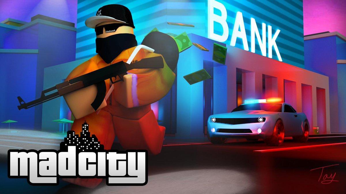 Roblox Mad City Background