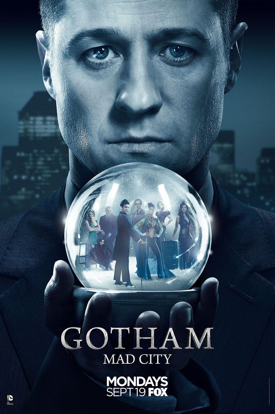 928x1394 Gotham: Season 3 Titled Mad City, New Poster Revealed