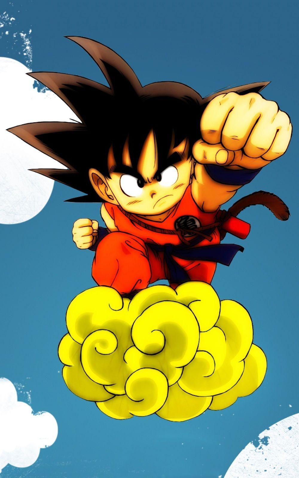 1000x1600 Goku Mobile Wallpaper