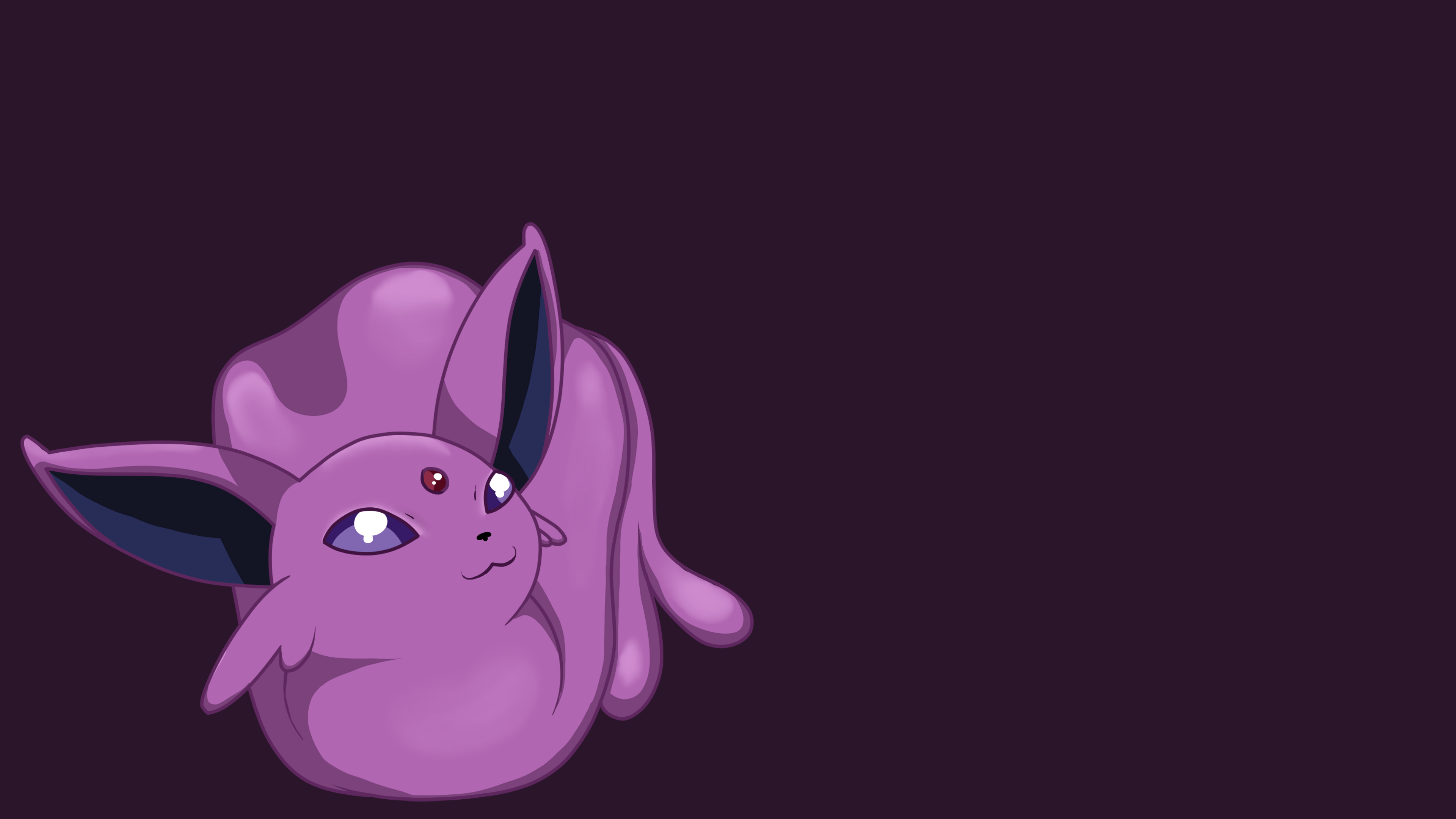 3840x2160 Espeon loaf 4k wallpaper to go with Umbreon!