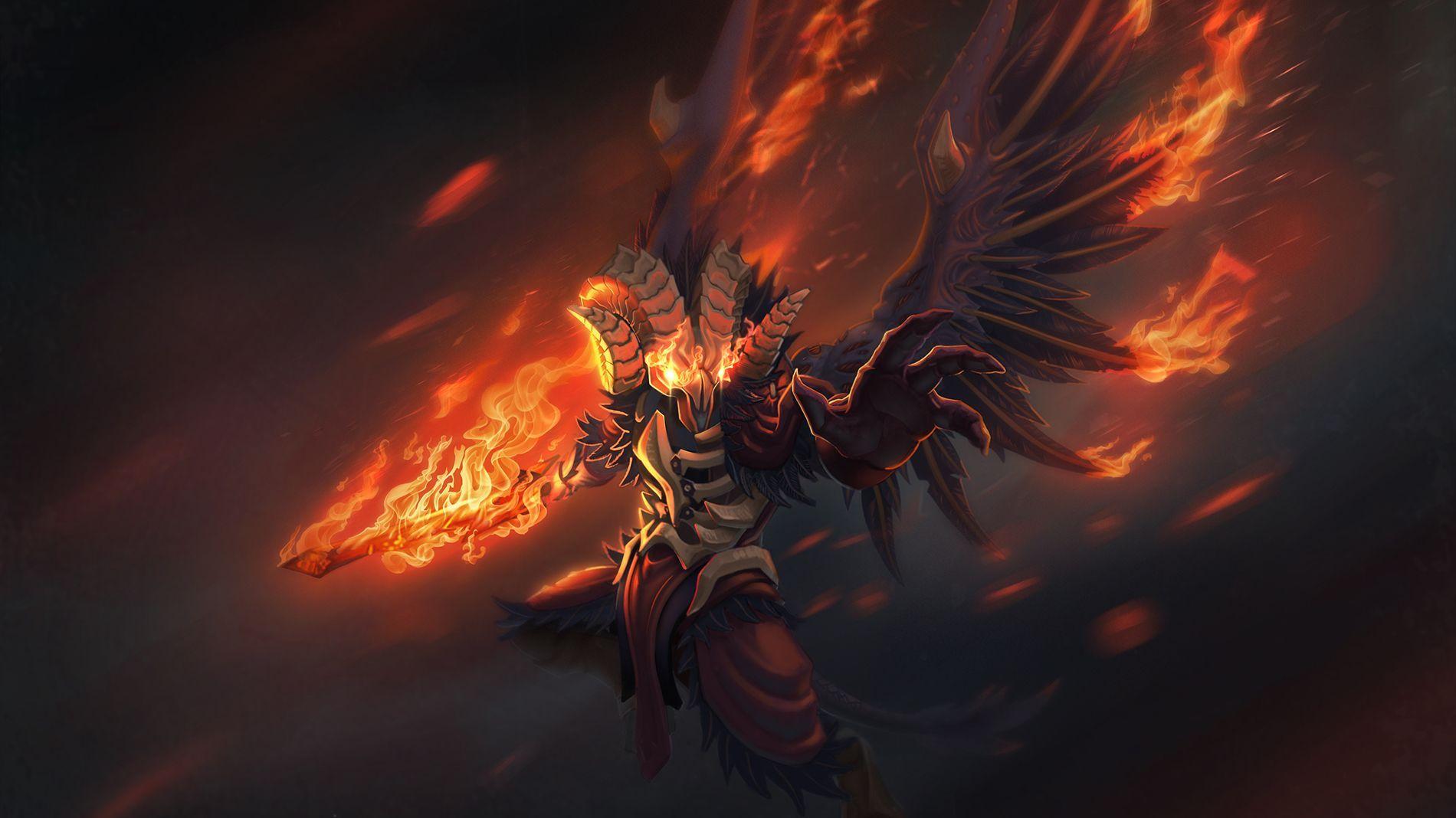 1900x1068 Doom: Fires of the Baphomet Wallpaper. Dota 2 HD Wallpaper. Dota Dota 2 wallpaper, Game concept art