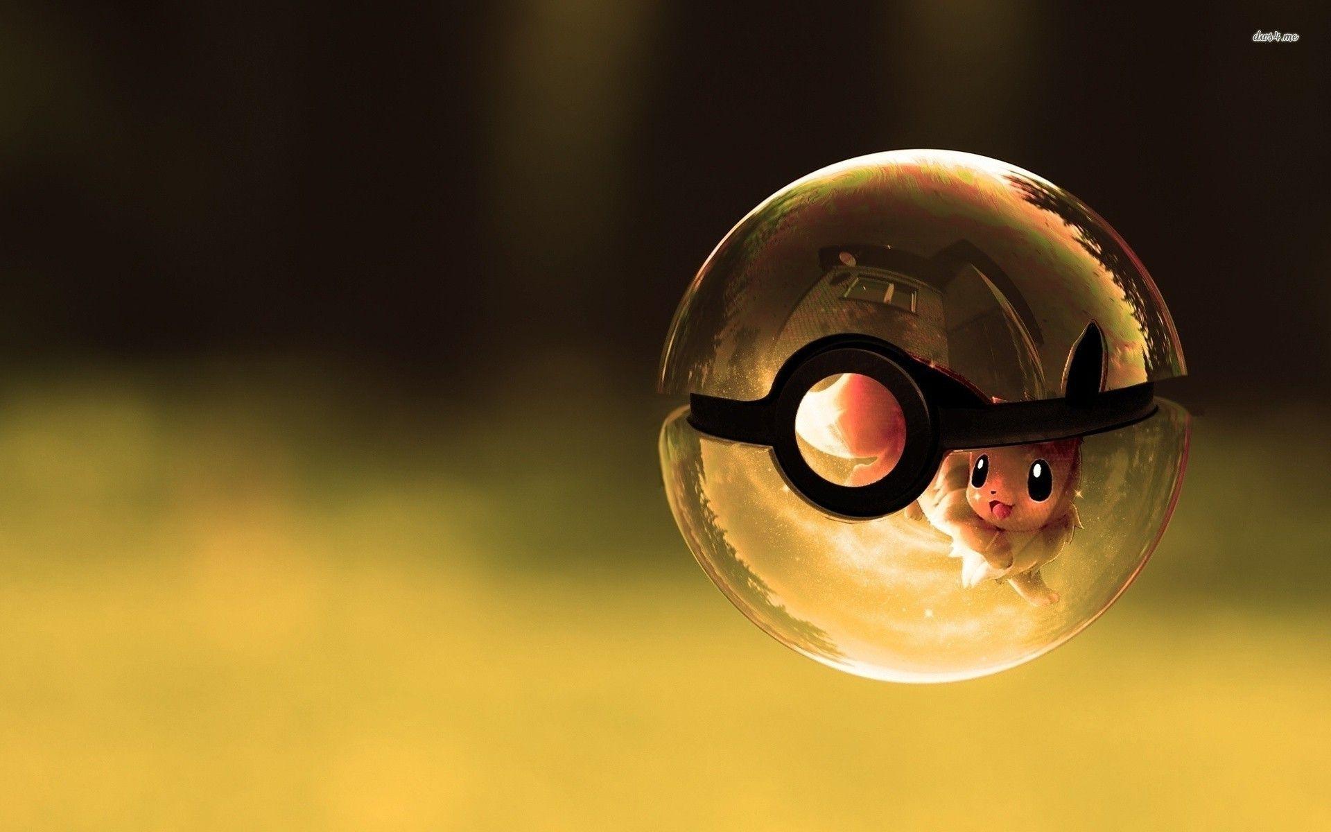 1920x1200 Pokemon in Pokeball Wallpaper