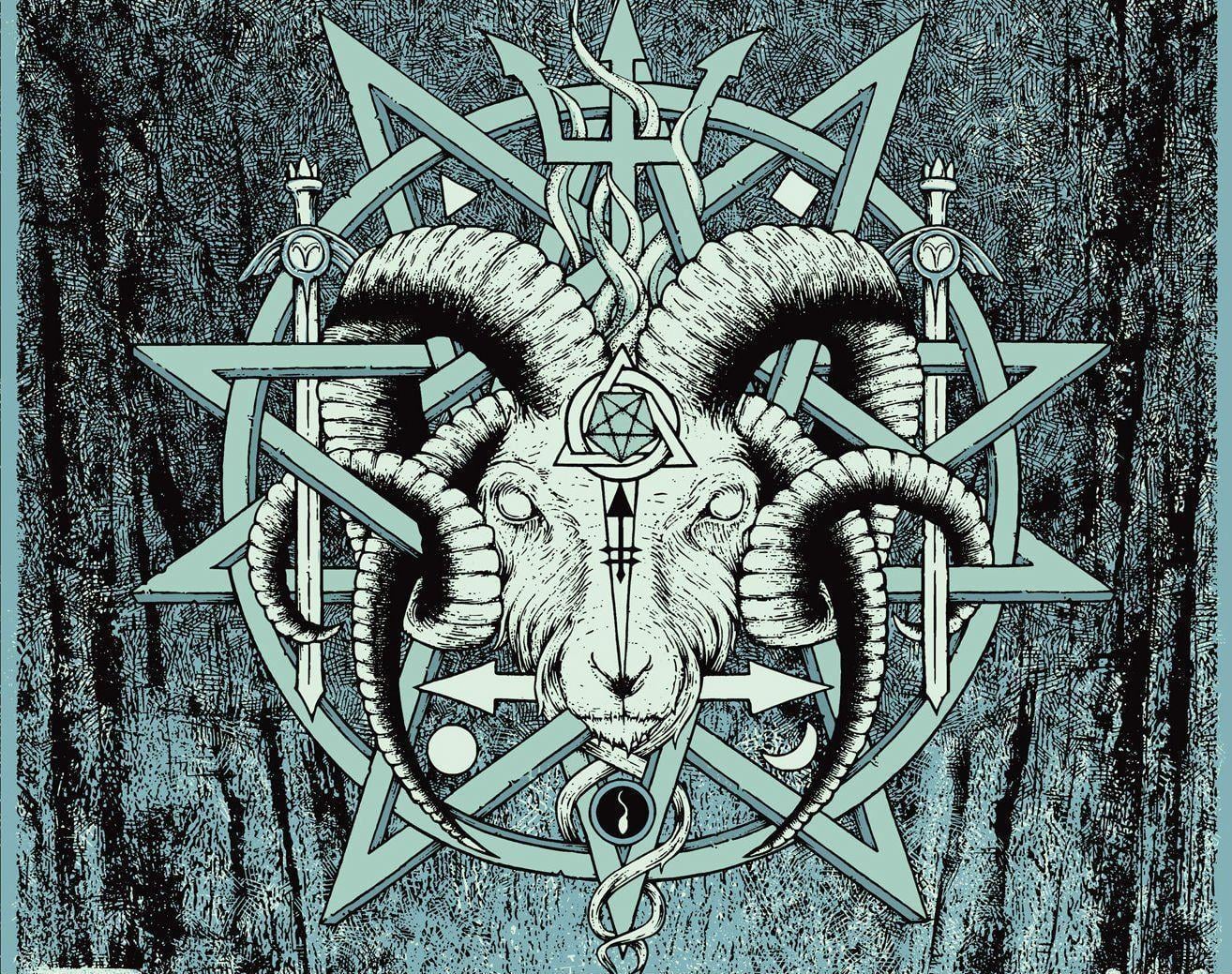 1314x1039 Baphomet Wallpaper