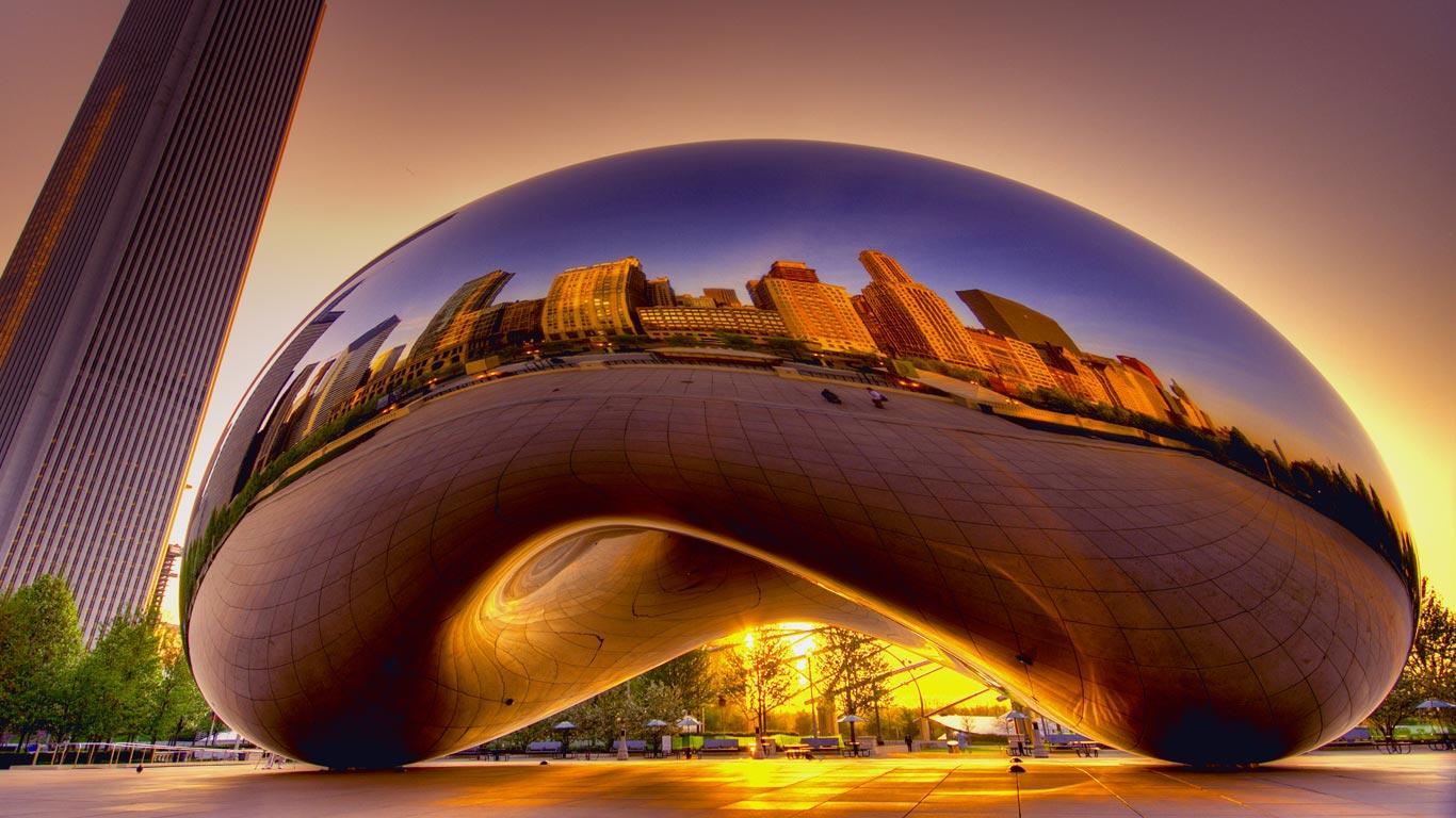 Chicago Bean Wallpapers Top Free Chicago Bean Backgrounds Wallpaperaccess
