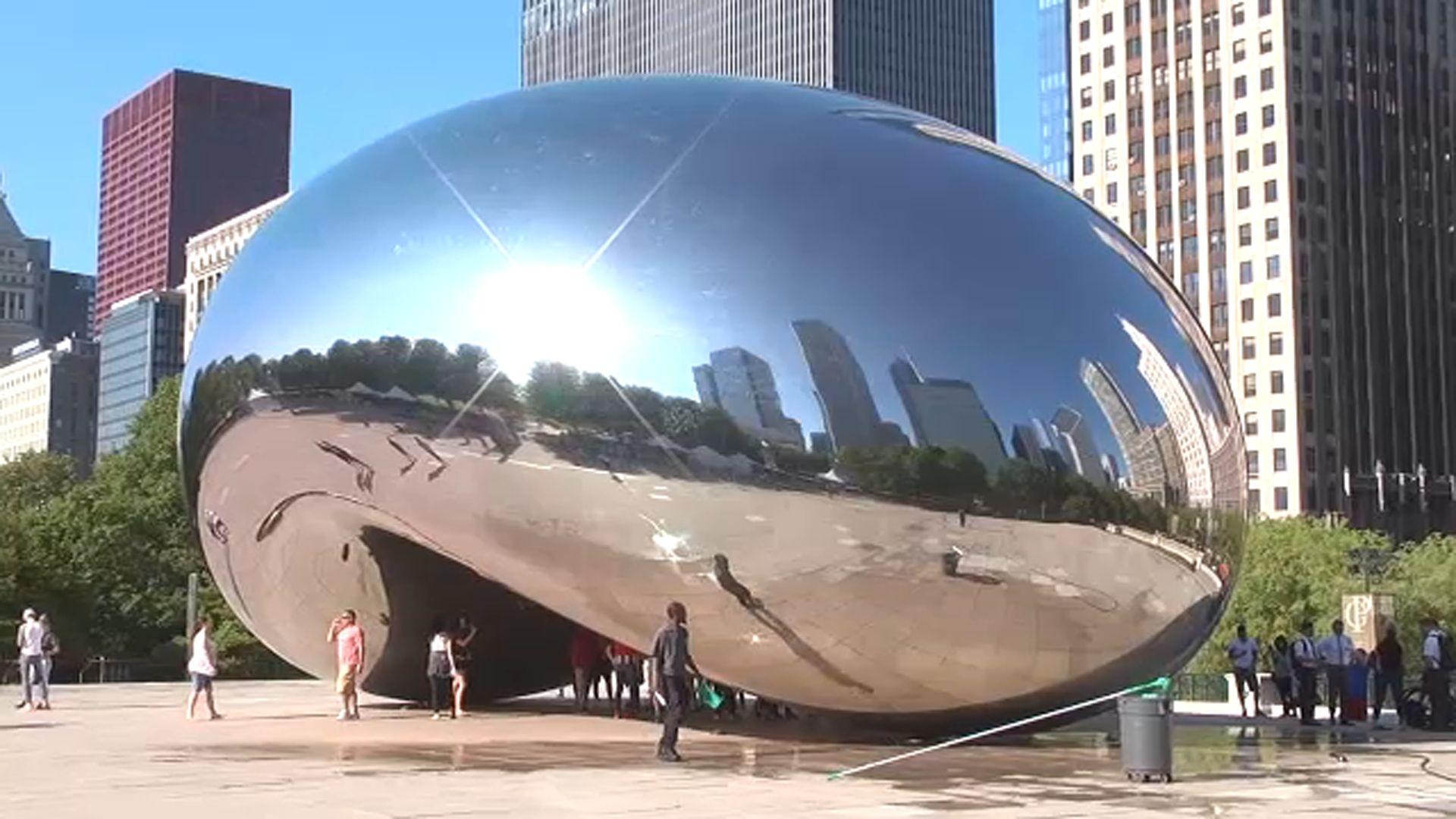 1920x1080 Coronavirus: Chicago 'Bean' Closed To Public During COVID 19 Outbreak