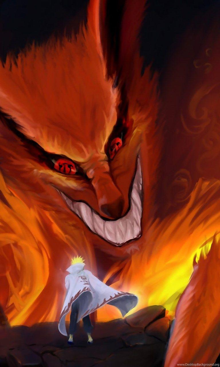 768x1280 Naruto Shippuden Kyuubi Yondaime Minato Namikaze Wallpaper. Desktop Background