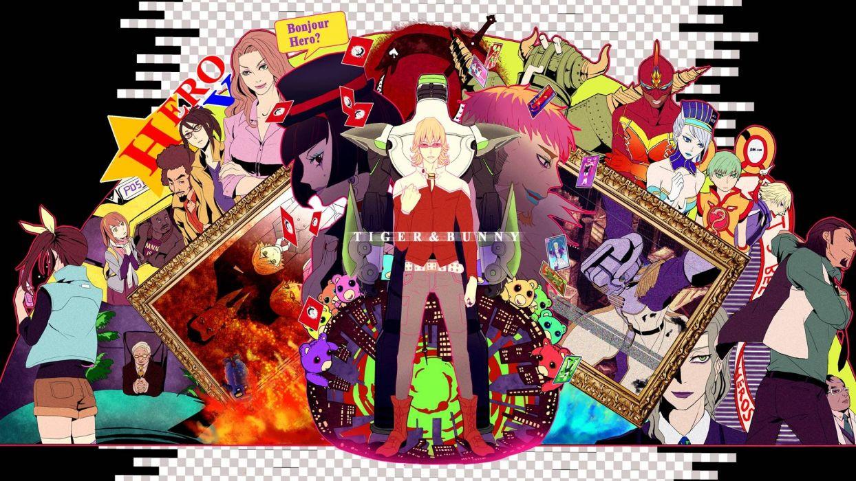 1244x700 Tiger & Bunny wallpaperx1080