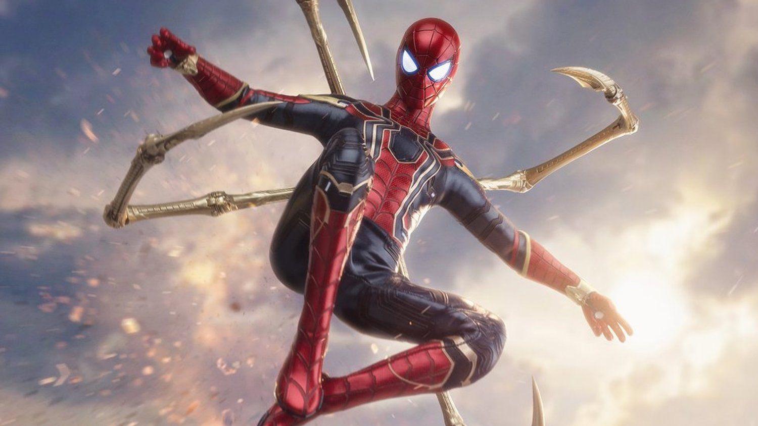 1500x844 Spiderman Infinity War Wallpaper