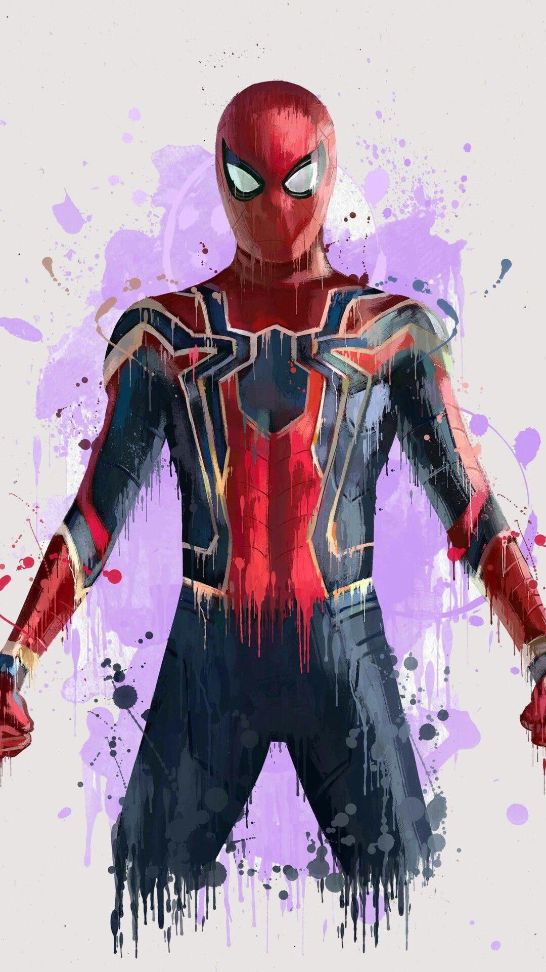 1080x1920 Spider man When I first saw the MCU's Iron Spider suit I didn't really like it, but it. I first saw. Spiderman art, Marvel spiderman, Iron spider suit