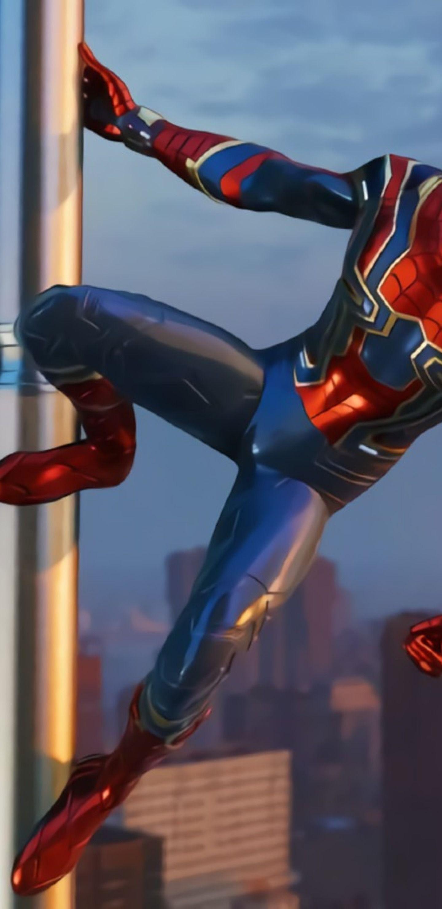 1440x2960 Avengers Infinity War Iron Spider In Spider Man Game Samsung Galaxy Note S S SQHD Wallpaper, HD Games 4K Wallpaper, Image, Photo And Background