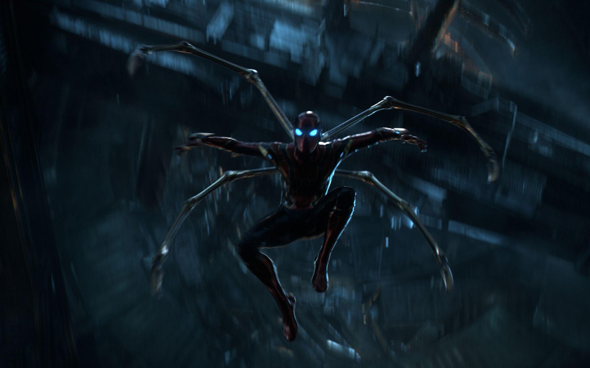 1920x1200 The Iron Spider Stretches His Legs In Avengers Infinity War 1080P Resolution HD 4k Wallpaper, Image, Background, Photo and Picture