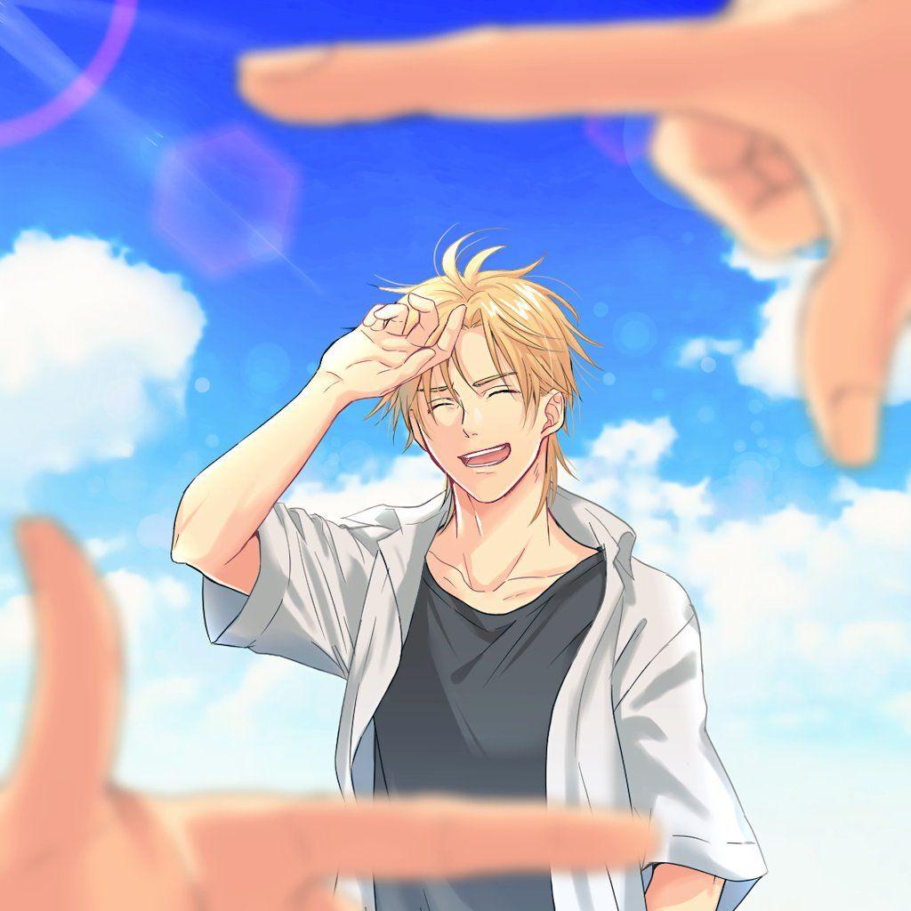 1024x1024 Ash Lynx Fish Anime Image Board