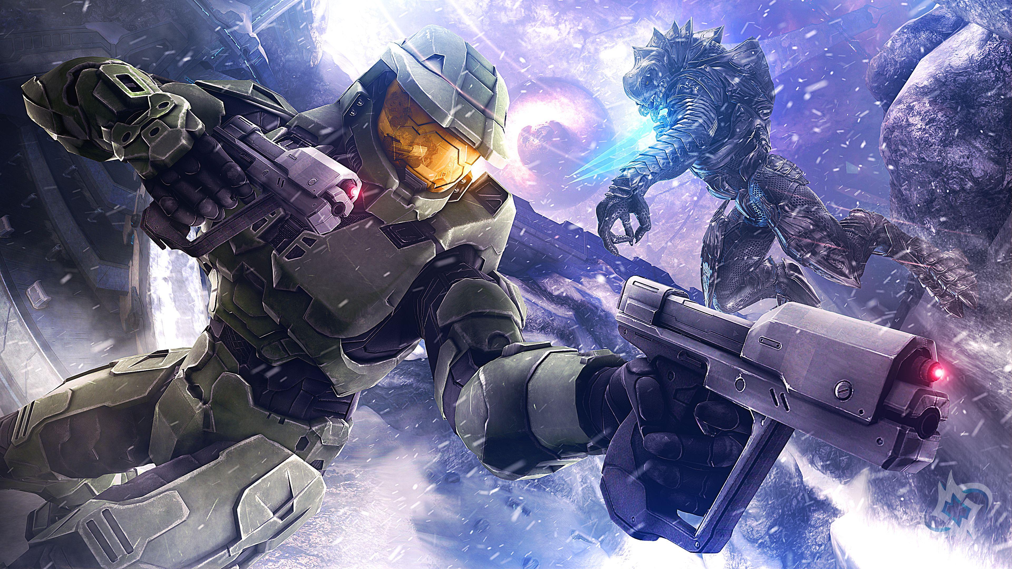 3840x2160 Halo 3 Master Chief HD Wallpaper