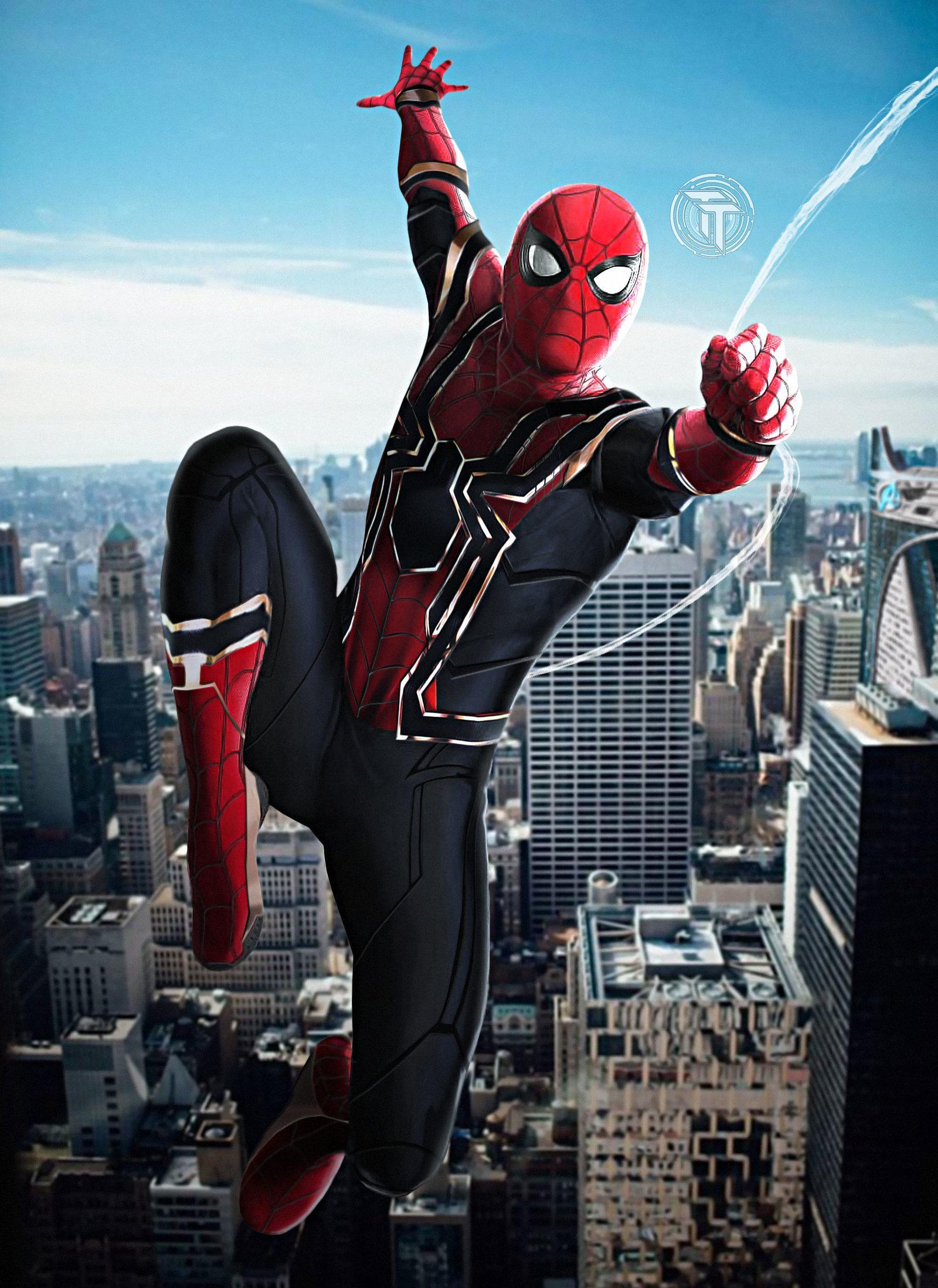1600x2198 Infinity War Spider Man HD Wallpaper