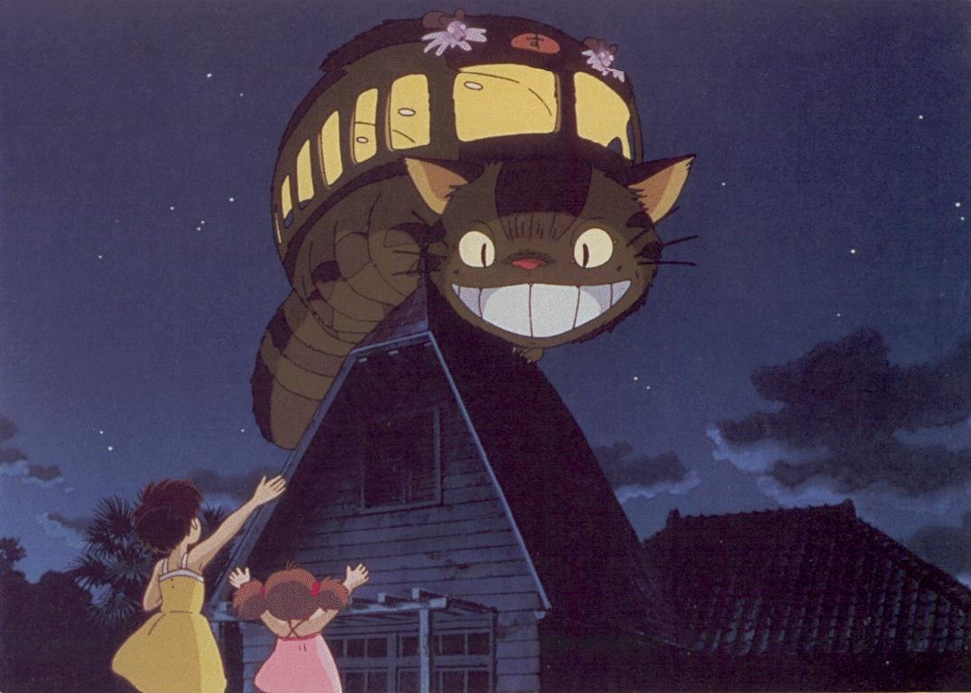 1076x768 My Neighbor Totoro Wallpaper and Background Imagex768