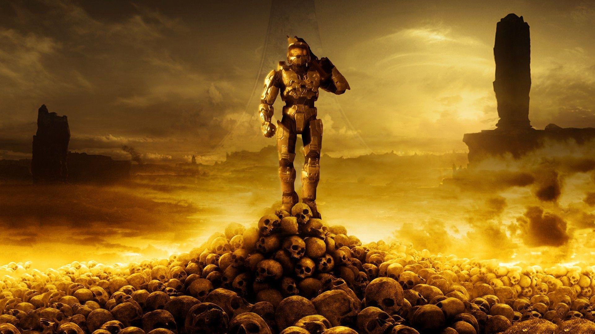 1920x1080 Halo 3 Wallpaper 1920x1080 Elegant Halo Master Chief Halo 3 Skull Video Games Artwork Wallpaper HD Desktop and Mobile Of the Day of The Hudson