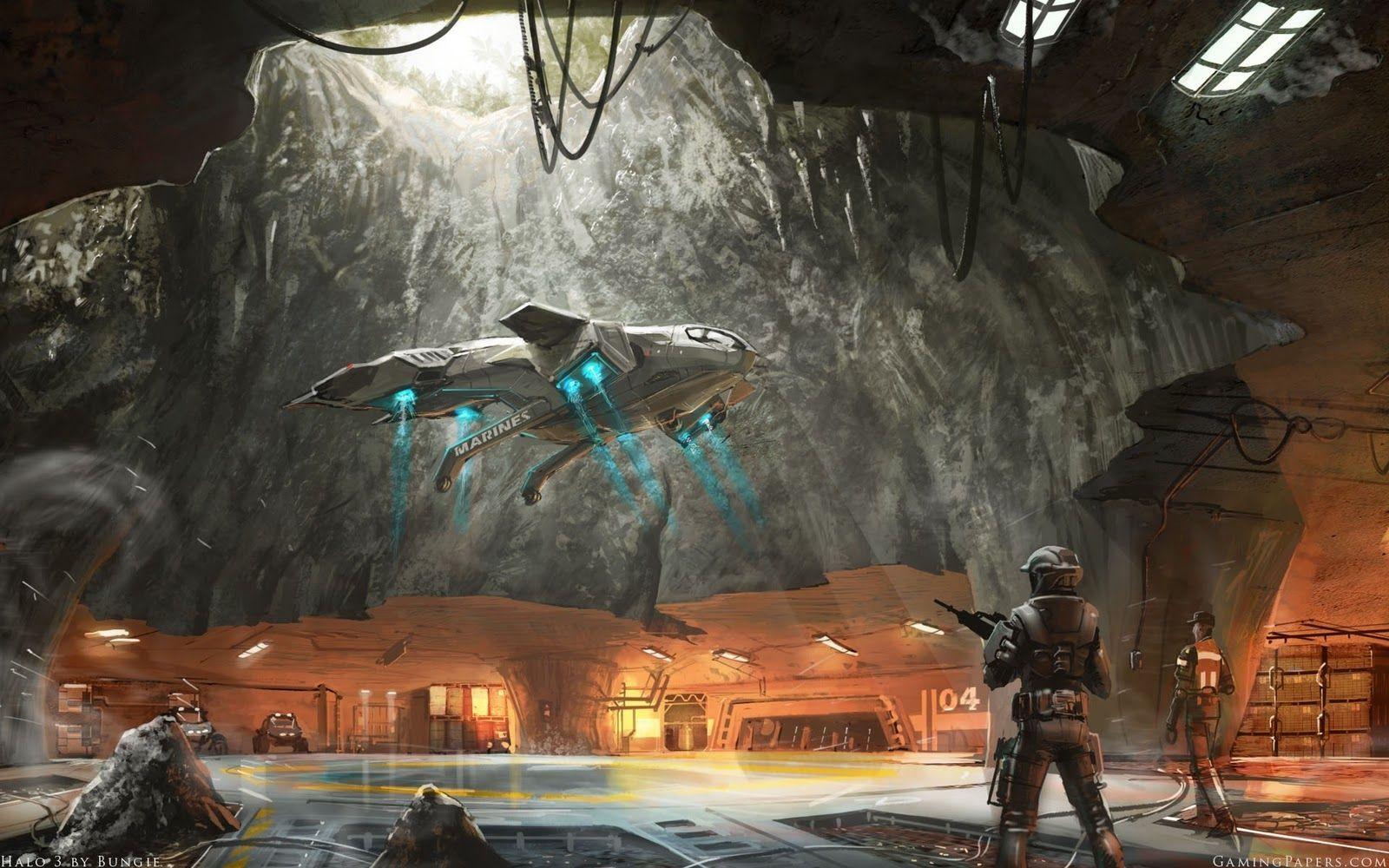 1600x1000 halo_3 Concept (1600×1000). Halo Halo, Halo pelican