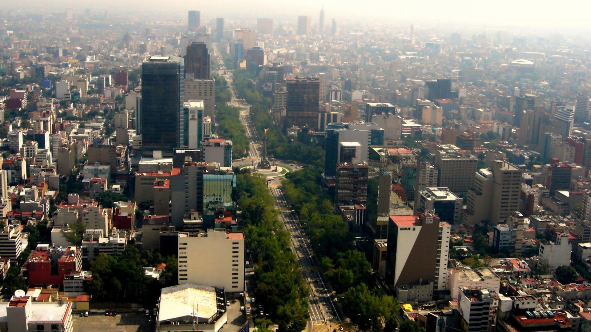 1920x1080 Mexico City Wallpaper