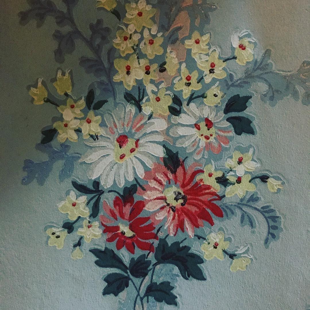 1080x1080 We manufacture and reproduce vintage wallpaper. Contact us at DesignerWallcoverings.com traditional #floral #flower #wallpaper #w