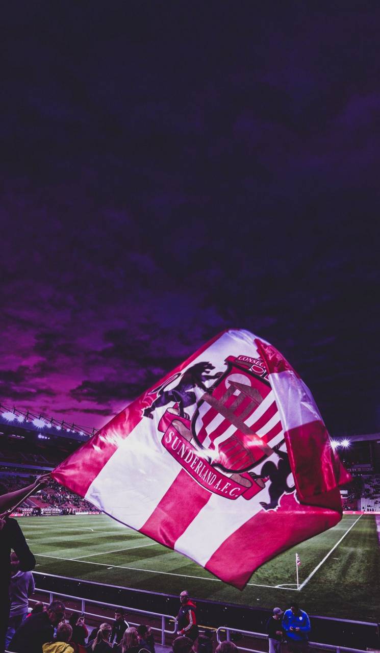 745x1280 Sunderland flag wallpaper