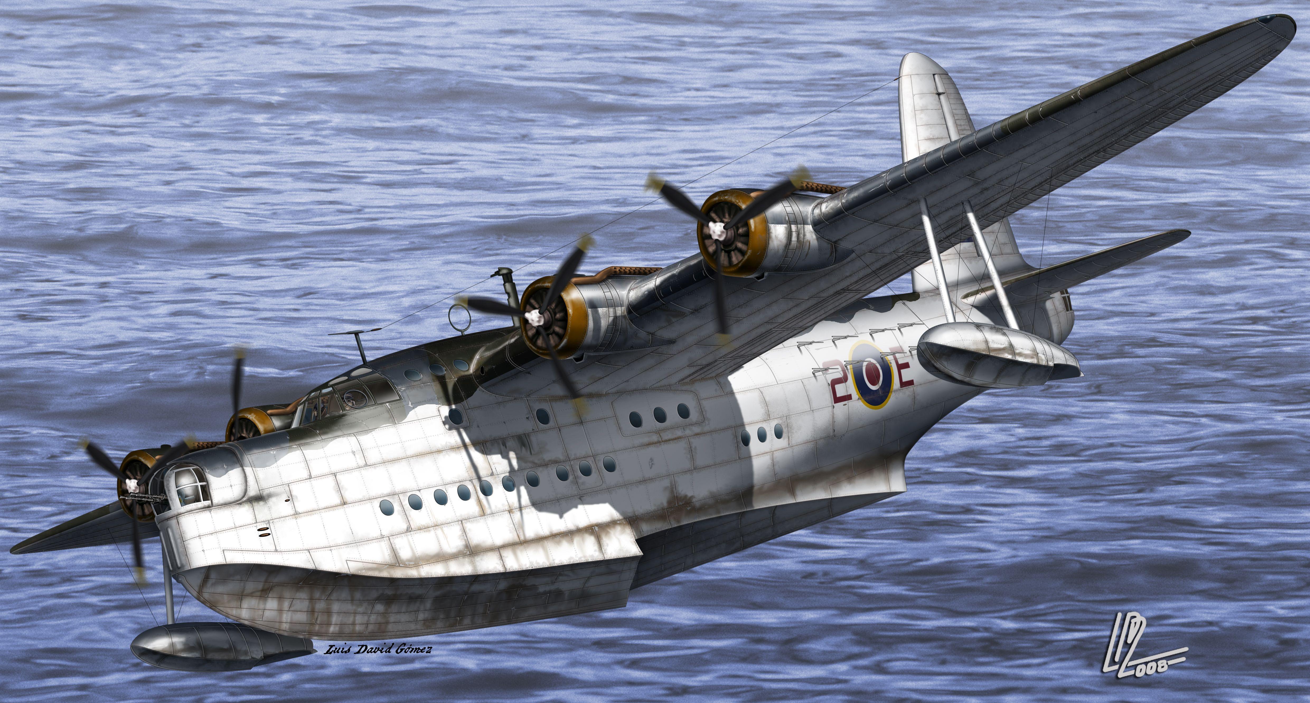 4961x2664 Title Military Short Sunderland Bombers Wallpaper Sunderland Mark Iii Flying Boat HD Wallpaper