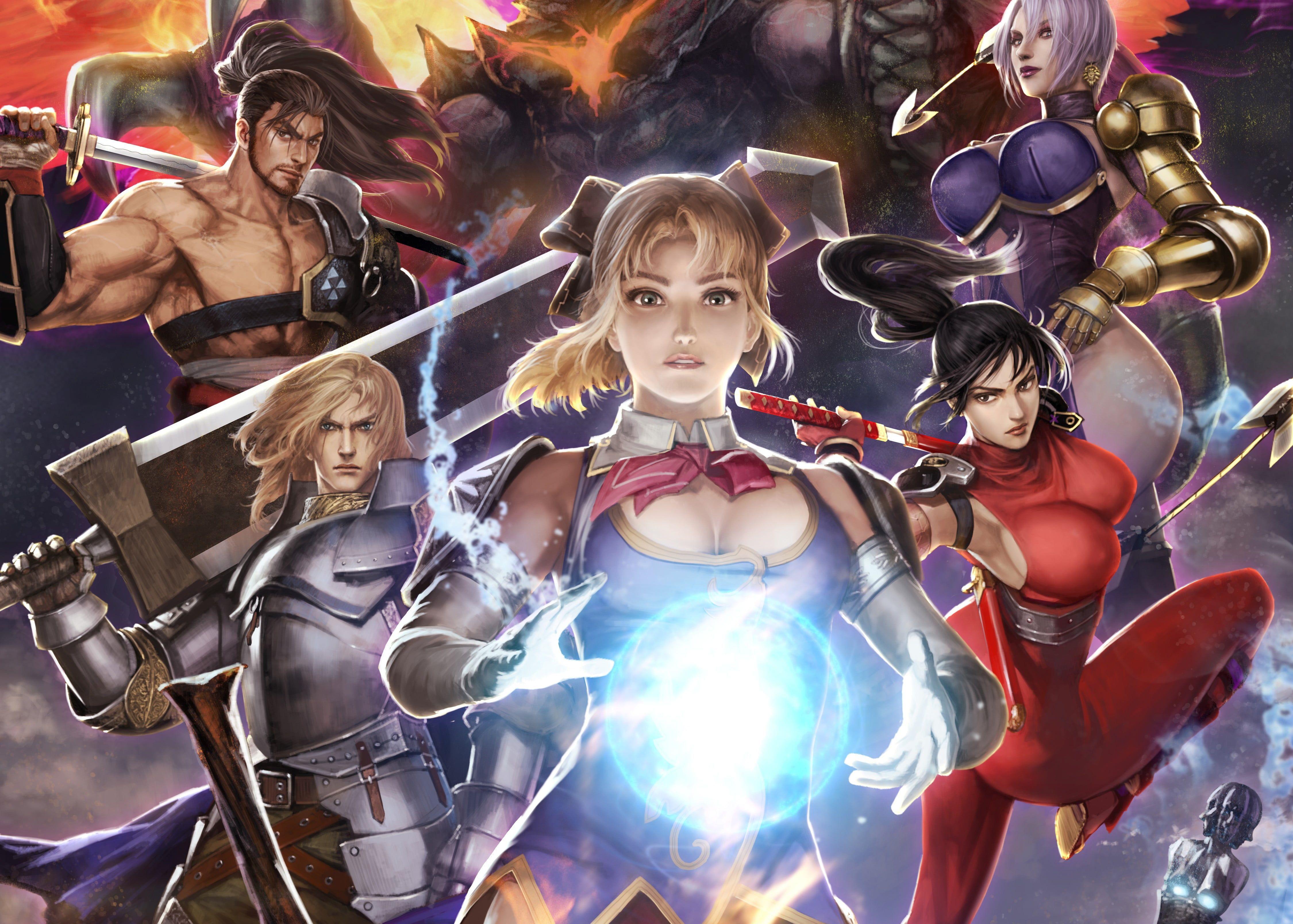 4500x3216 soul calibur Cassandra Alexandra ivy valentine #Siegfried Heishiro Mitsurugi (Soul Calibur) Taki (Soul Calibur) K. Soul calibur, Character wallpaper, Cassandra