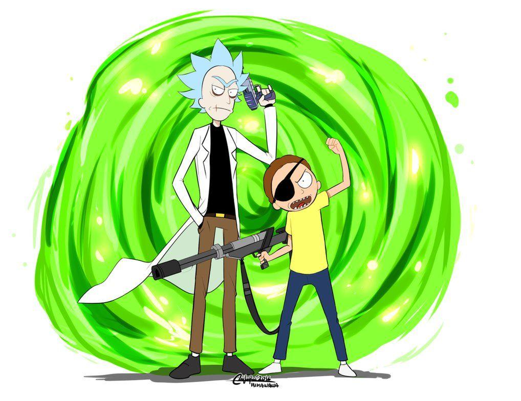 1018x784 Evil Morty Wallpaper