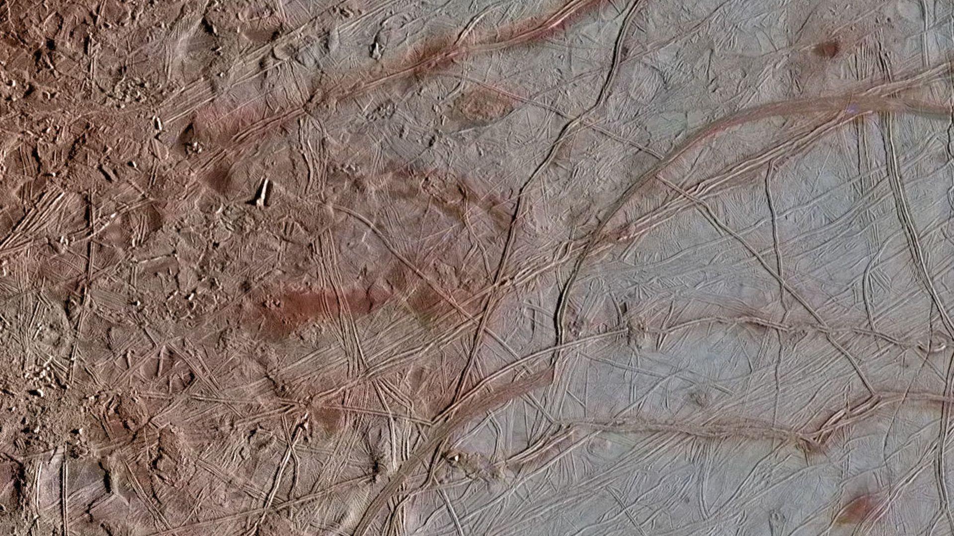 1920x1080 The chaos of Jupiter's moon Europa