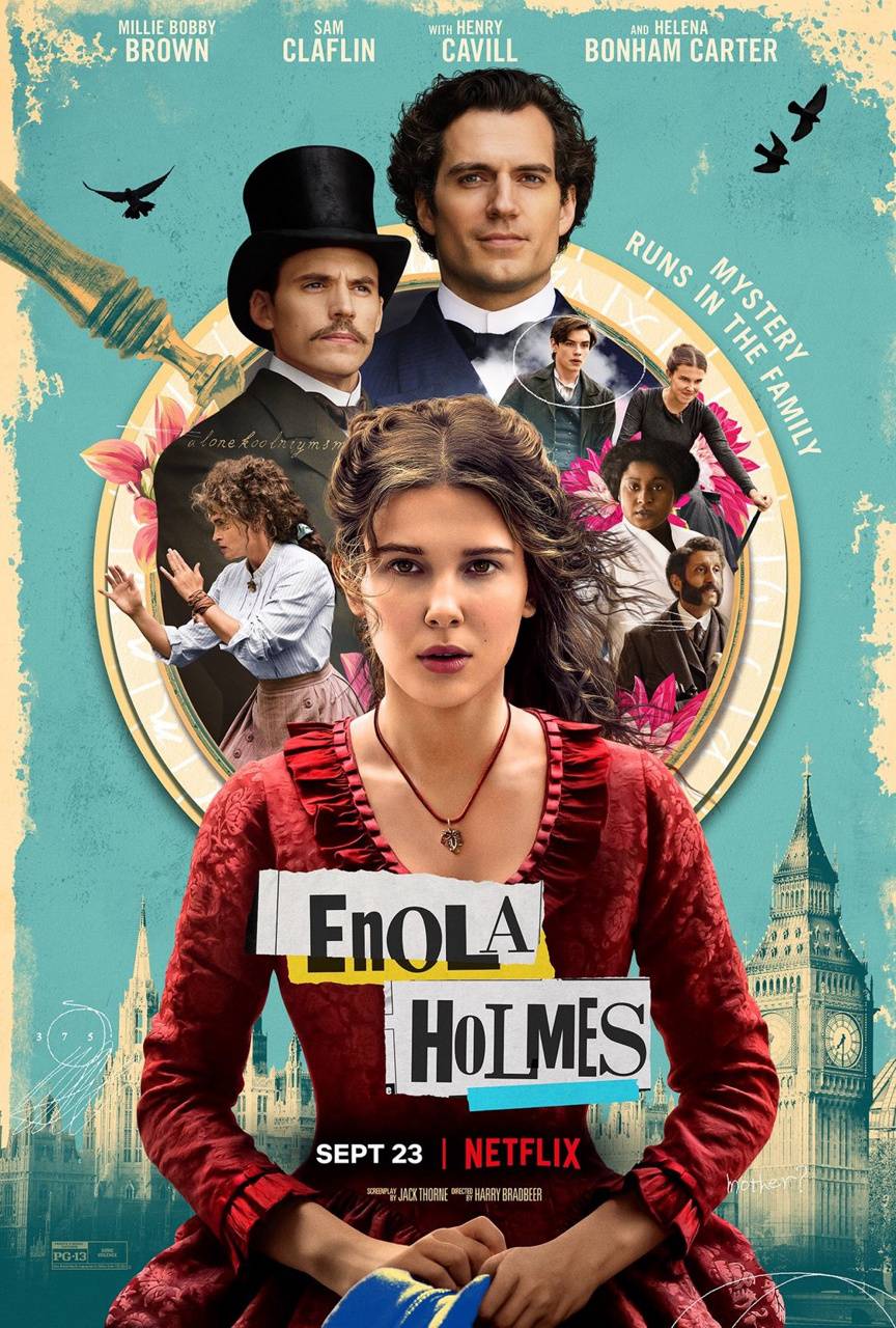 864x1280 Enola Holmes wallpaper