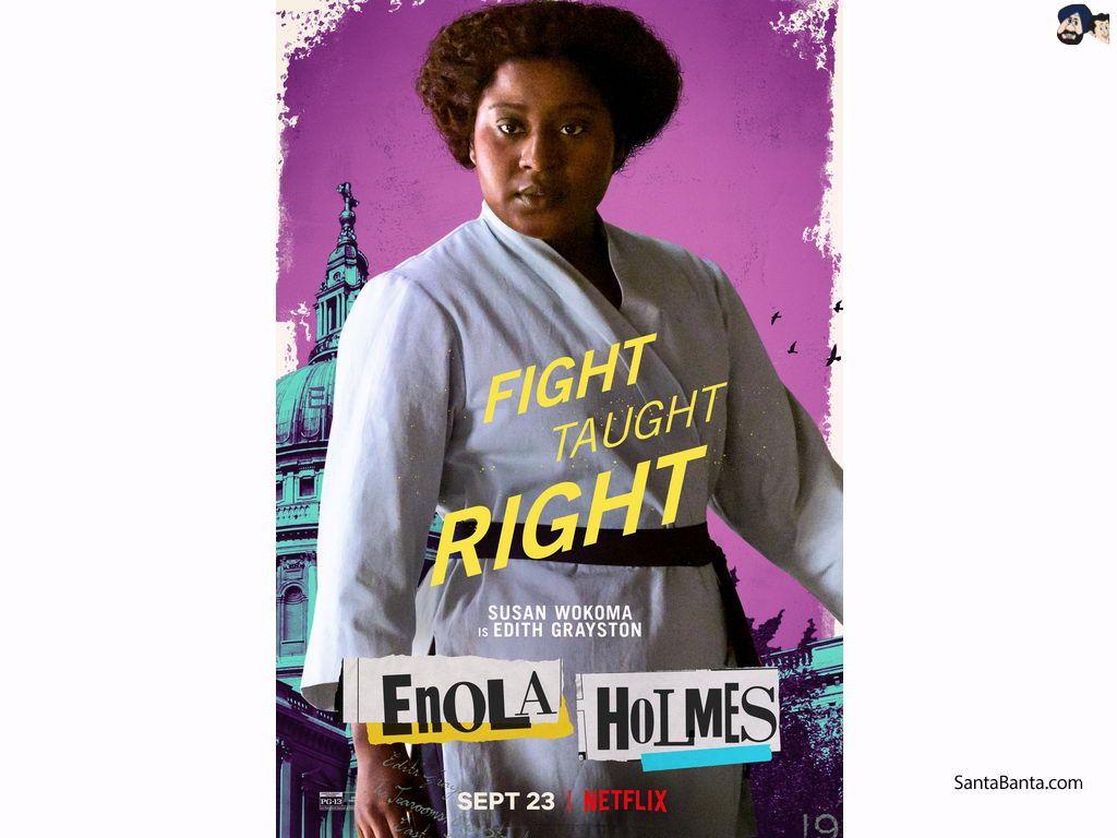 1024x768 Enola Holmes Wallpaper