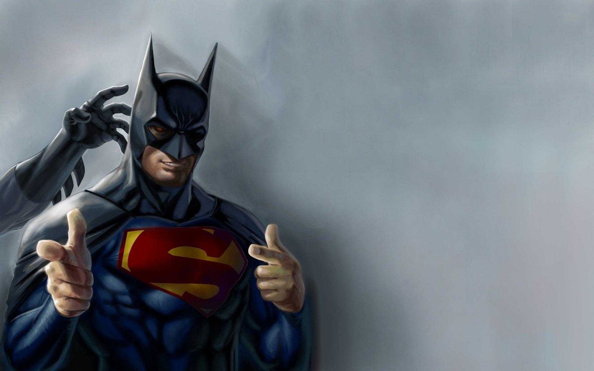 1920x1200 Batman Superman Wallpaper (1920x1200 px)