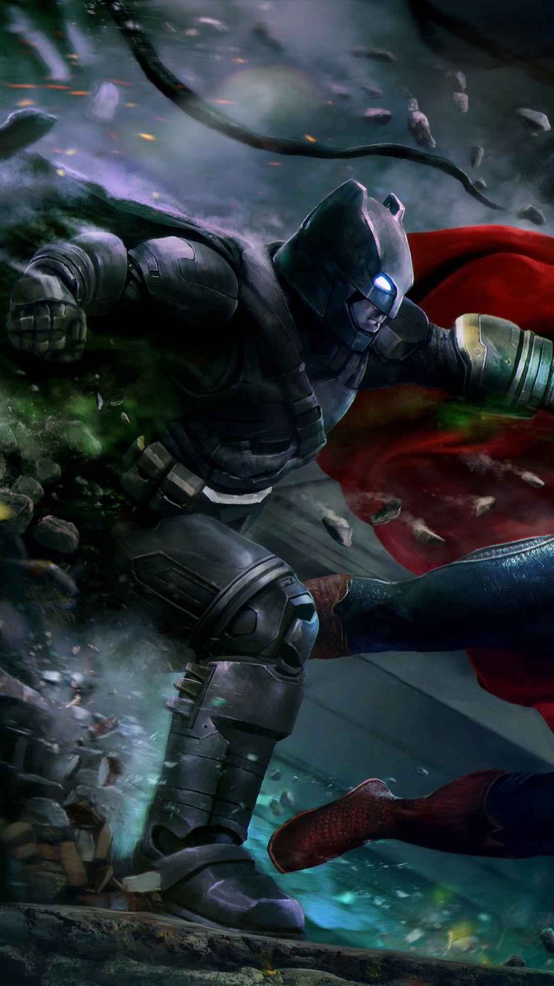 1080x1920 Batman Vs Superman Wallpaper 4k
