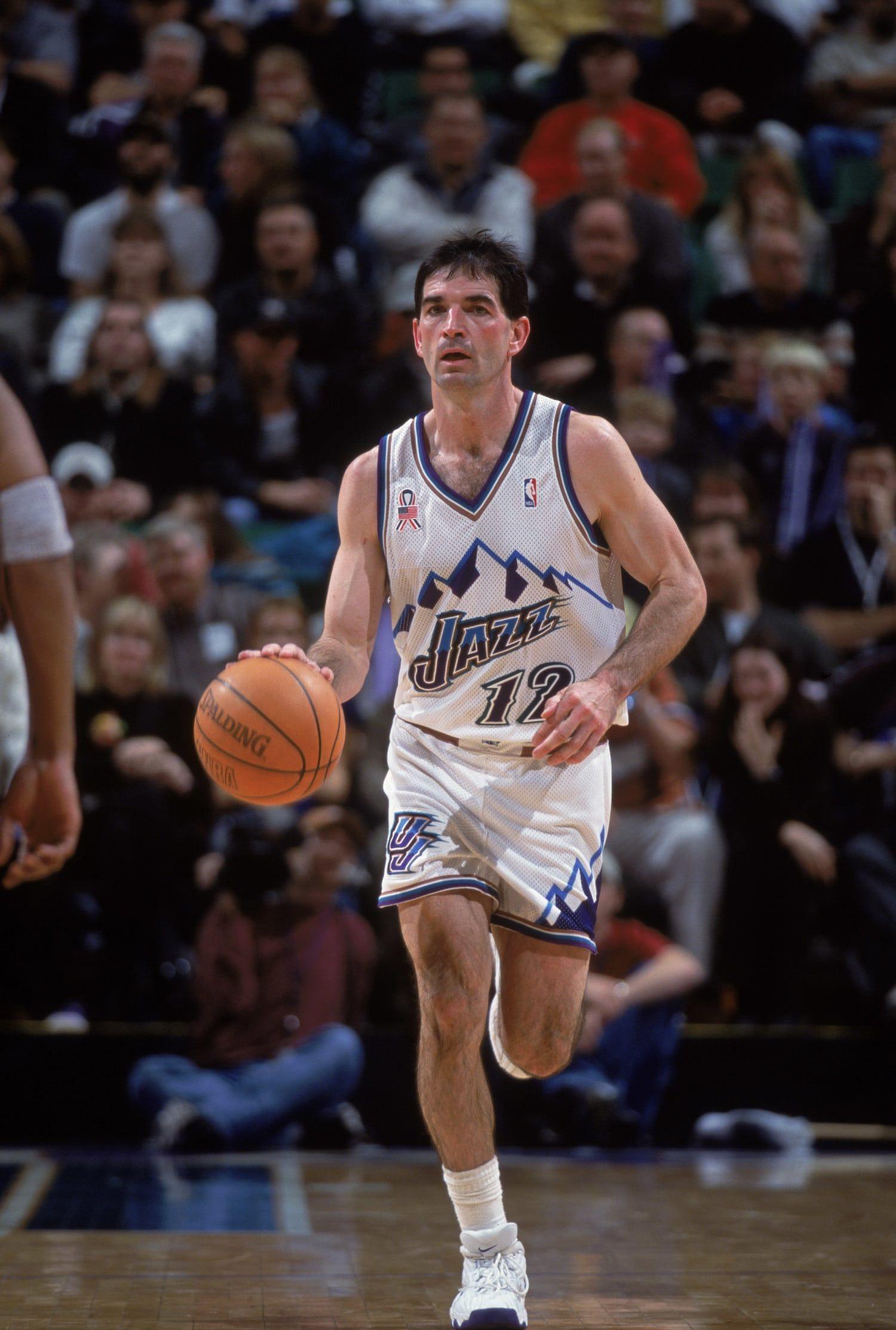 1500x2226 John Stockton. Nba legends, Nba fashion, John stockton