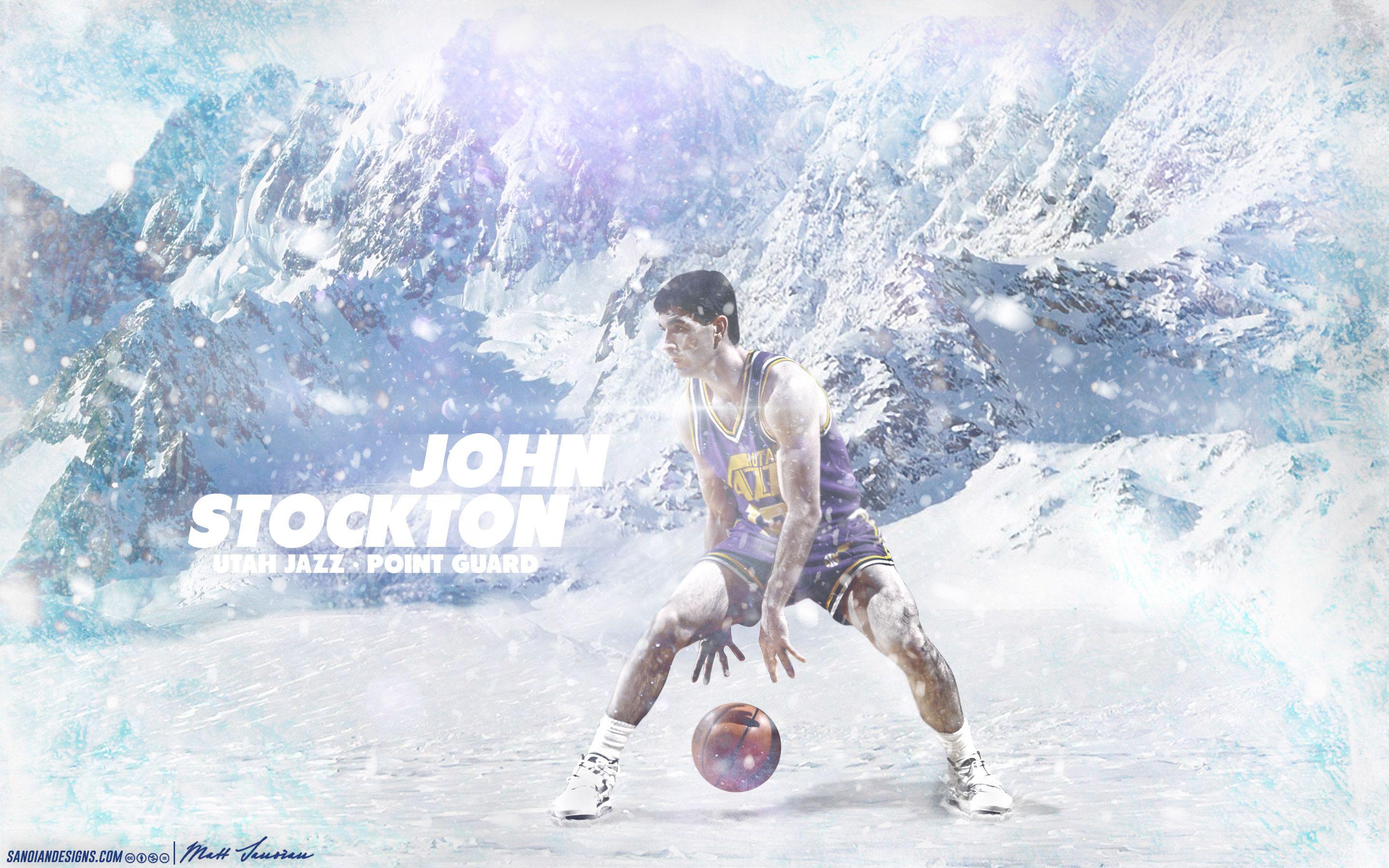 2880x1800 John Stockton Wallpaper. Basketball Wallpaper at