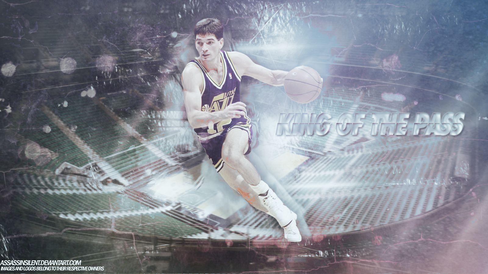 1600x900 John Stockton Wallpaper. Basketball Wallpaper at
