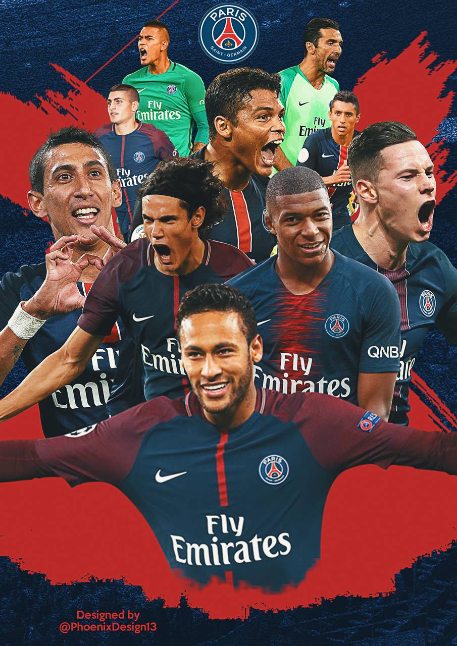 PSG Team Wallpapers  Top Free PSG Team Backgrounds  WallpaperAccess