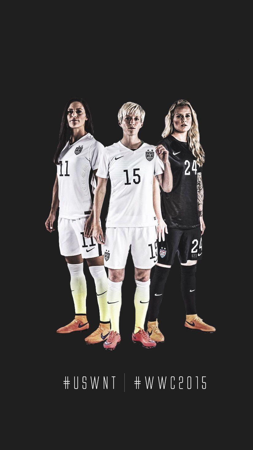 825x1466 USA Women's Team Football Wallpaper